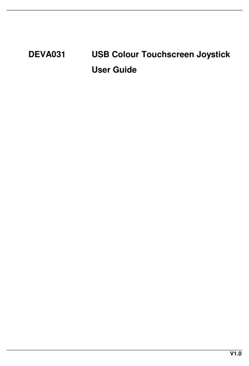 Deva Electronic Control DEVA031 User manual