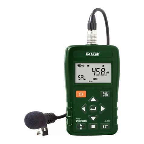 Extech Instruments SL400 User manual