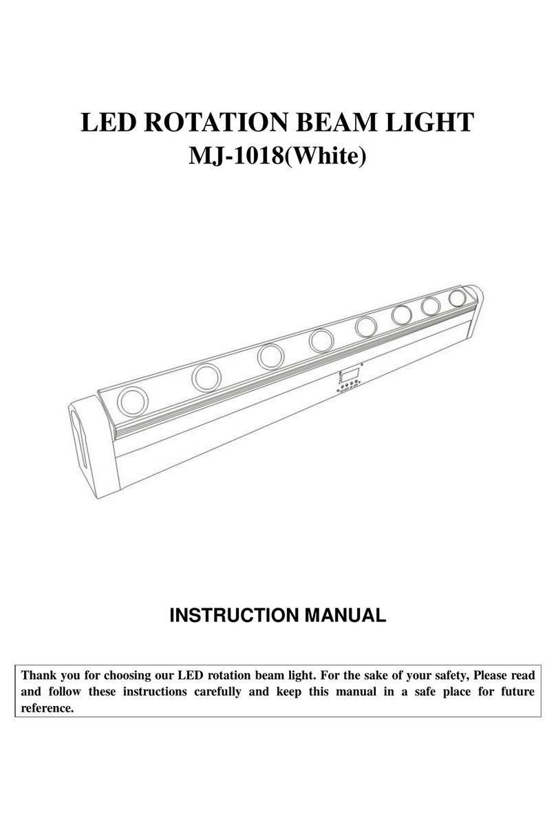 Mega LED Lighting MJ-1018 instruction manual