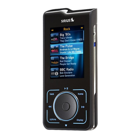 Sirius Satellite Radio SIRIUS STILETTO 2 user guide