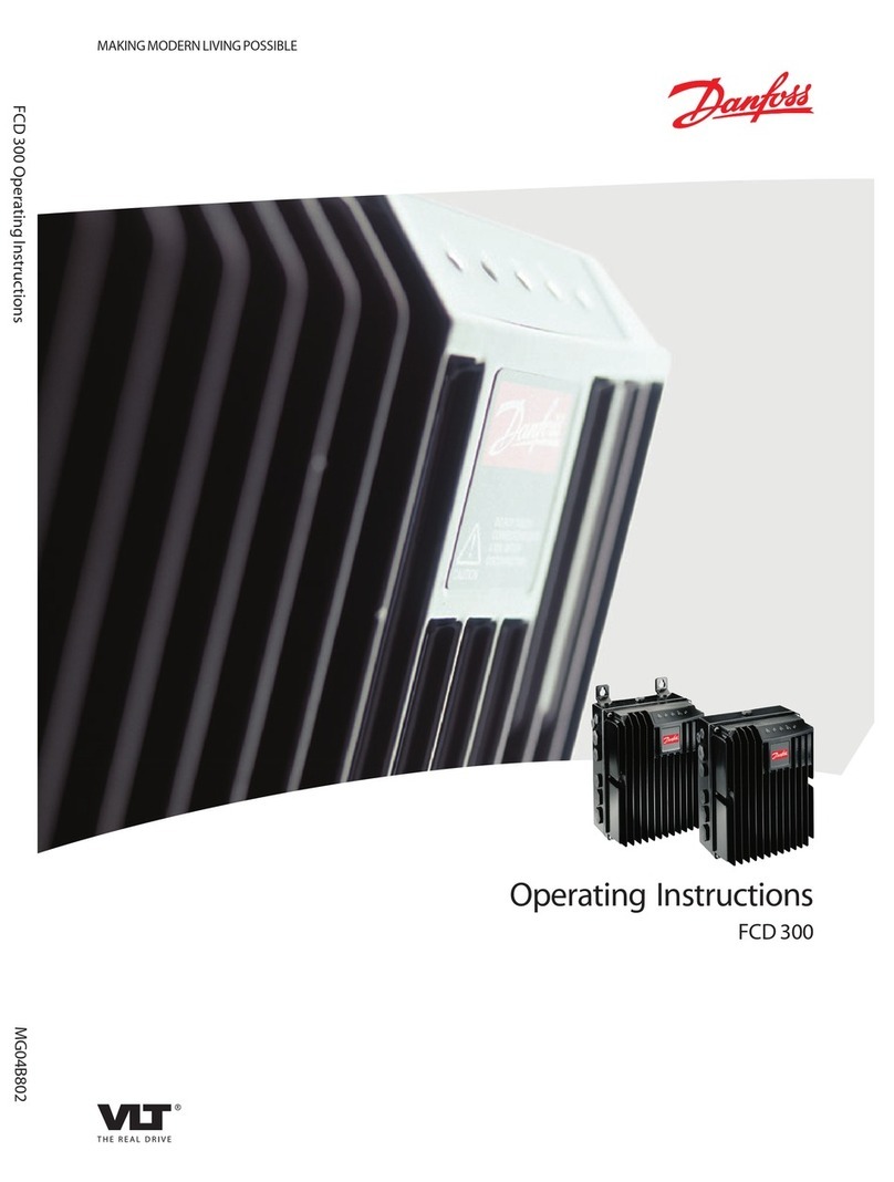 Danfoss VLT Decentral FCD 300 operating instructions