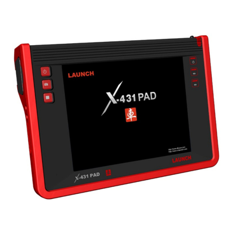 Launch X-431 PAD III user manual