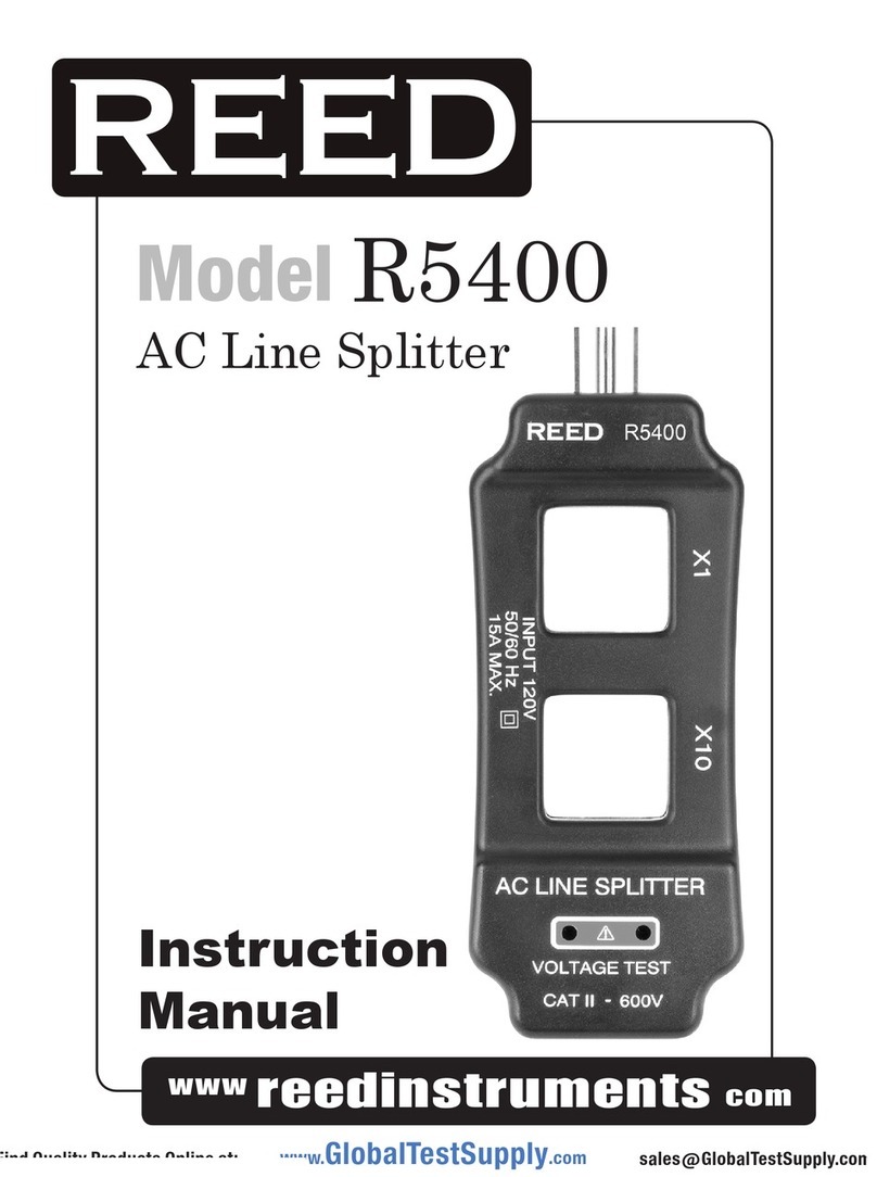 REED R5400 instruction manual