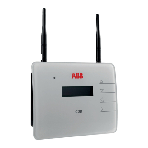 ABB CDD User manual
