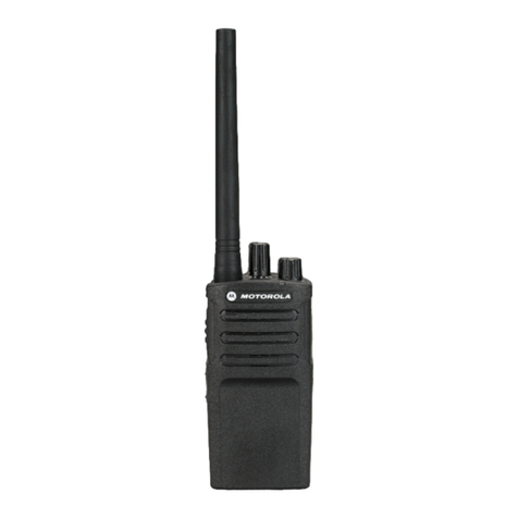 Motorola RDU4100+ User manual