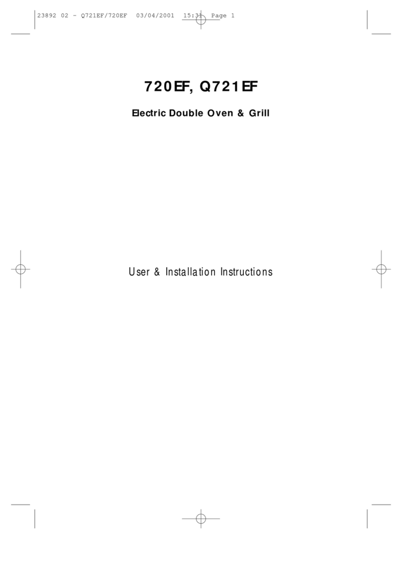 STOVES 720EF Operating instructions