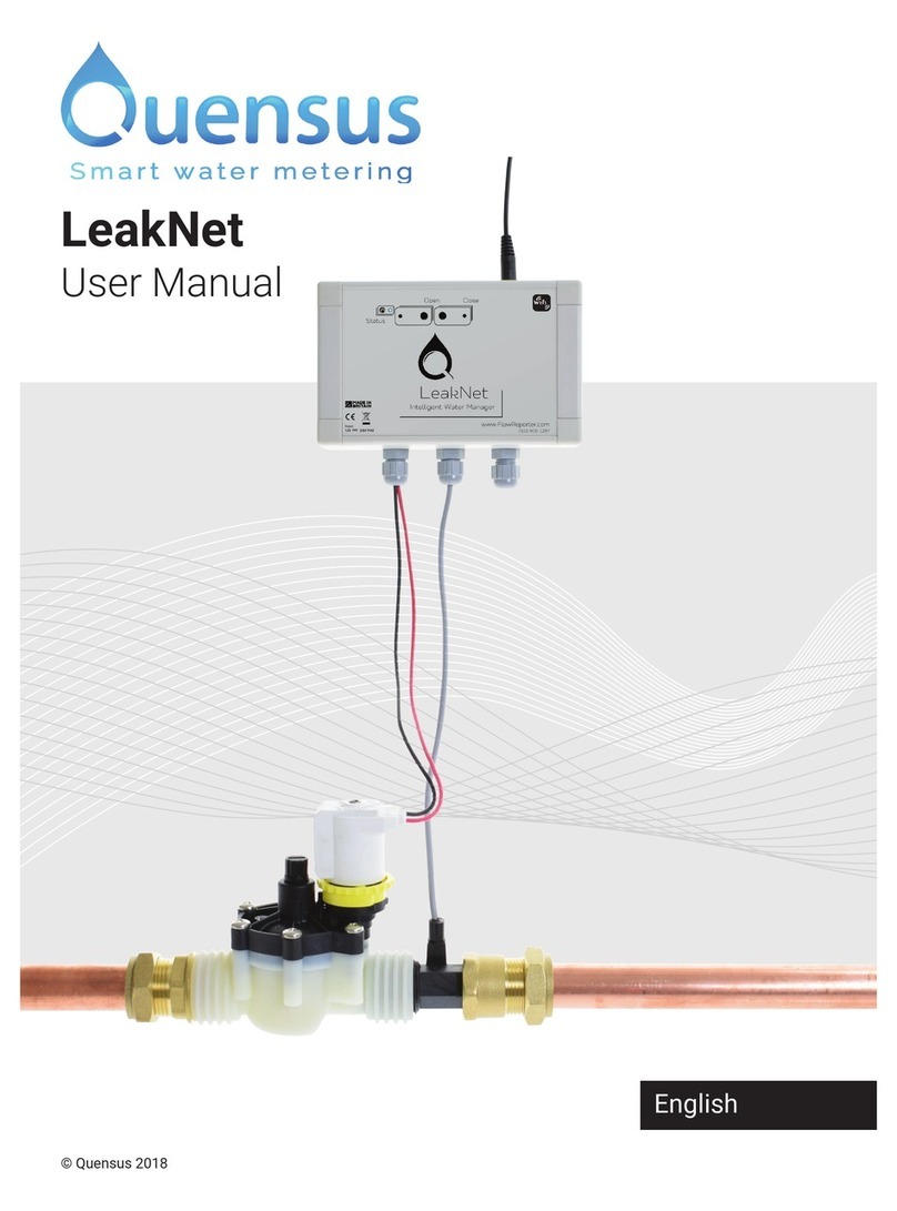 Quensus LeakNet user manual Quensus LeakNet user manual
