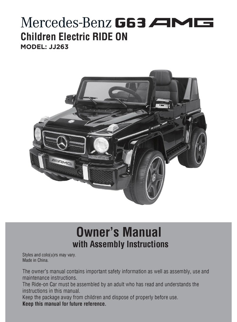 Jiajia JJ263 Owner's manual with assembly instructions