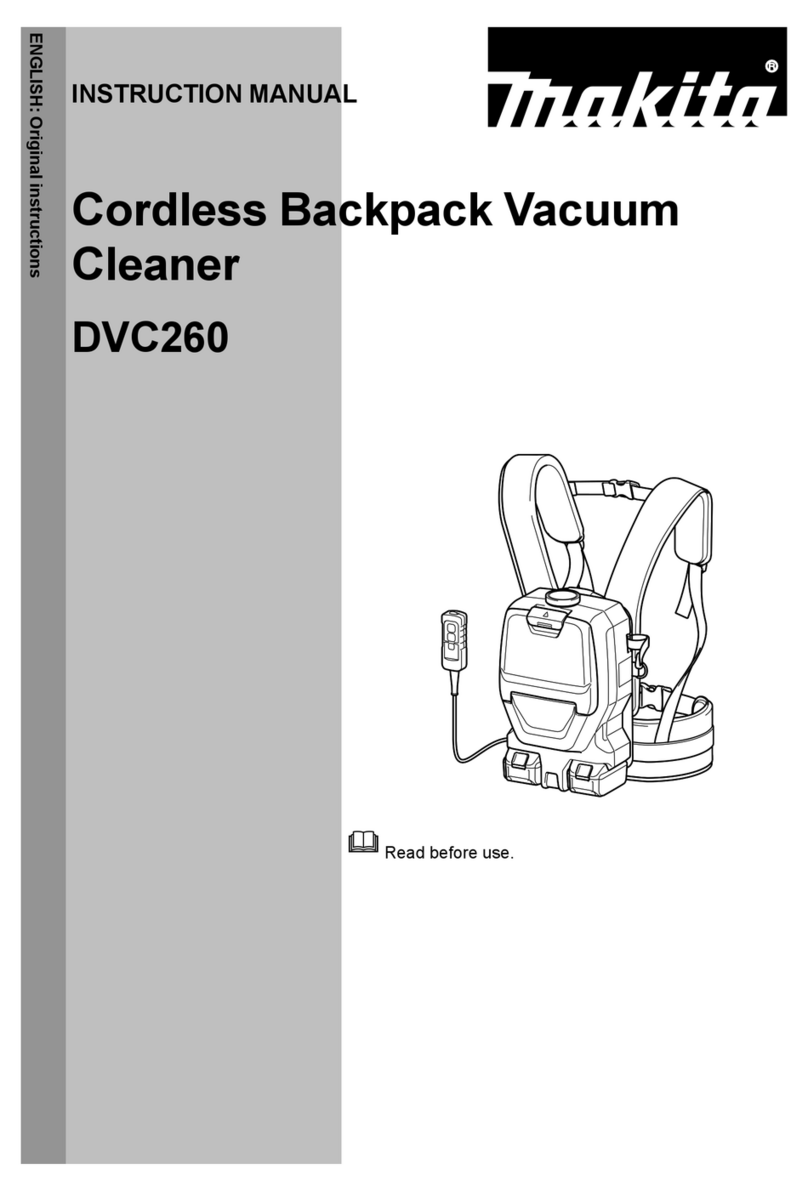 Makita DVC260 instruction manual