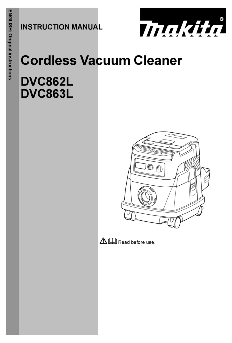 Makita DVC863L User manual