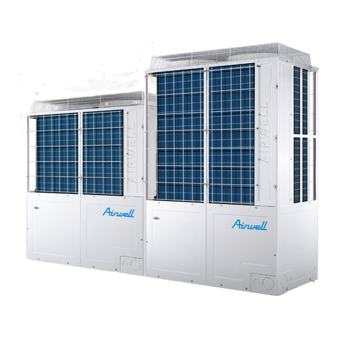 Airwell AWAU-YDV280-H13 User manual