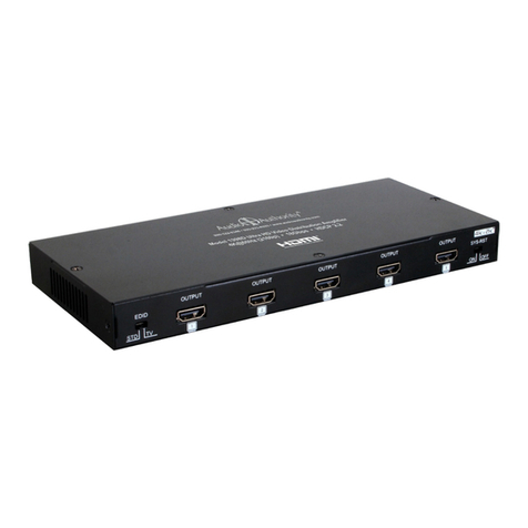 Audio Authority 1398D User manual