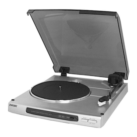 Sony PS-J10 Primary Service manual