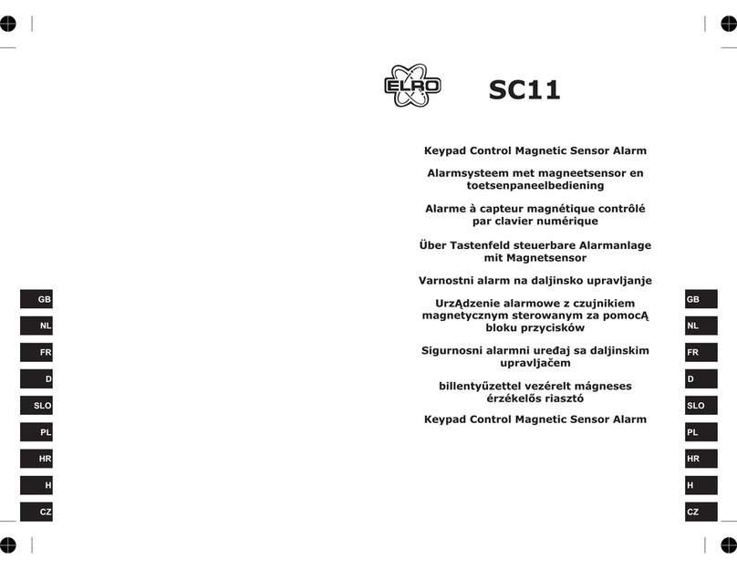 ELRO SC11 owner's manual
