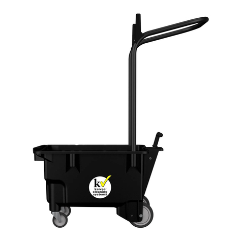 Kaivac OmniFlex TROLLEY BUCKET Operator's & parts manual