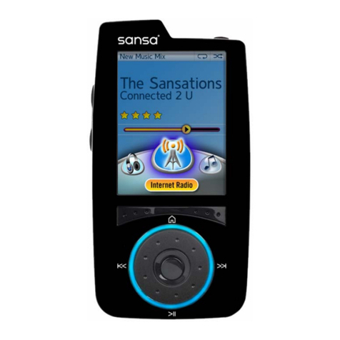 SanDisk Sansa Connect User manual