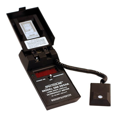 Spectronics DM-254XA Operator's manual