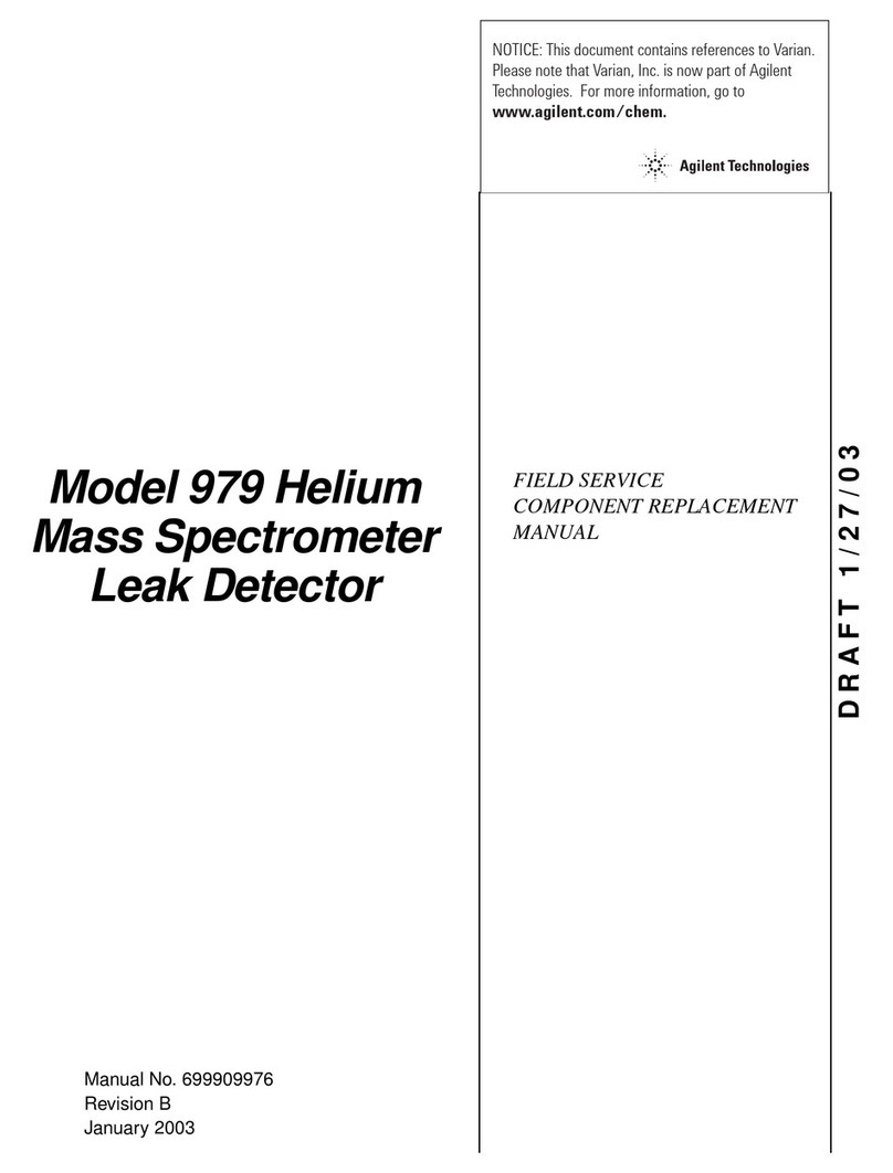 Agilent Technologies 979 Operating and safety instructions Agilent Technologies 979 Operating and safety instructions