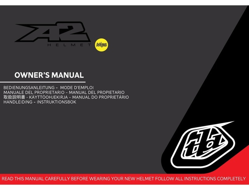 Troy Lee Designs A2 owner's manual Troy Lee Designs A2 owner's manual