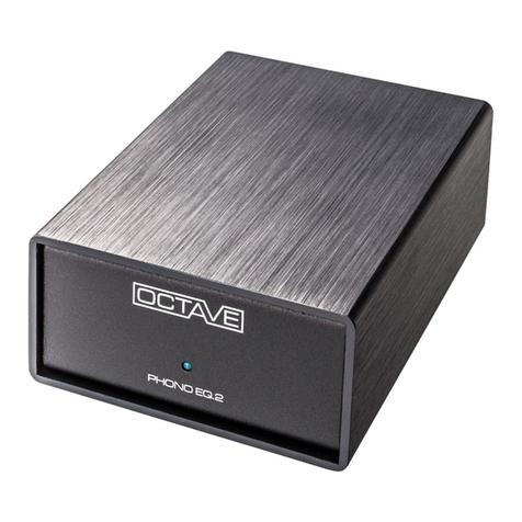 Octave Phono EQ.2 User manual Octave Phono EQ.2 User manual