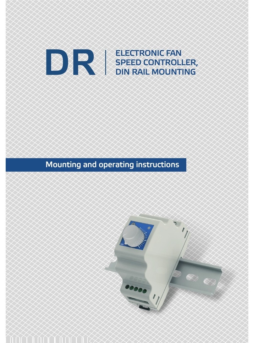 DR DRY-1-15-AT Mounting and operating instructions