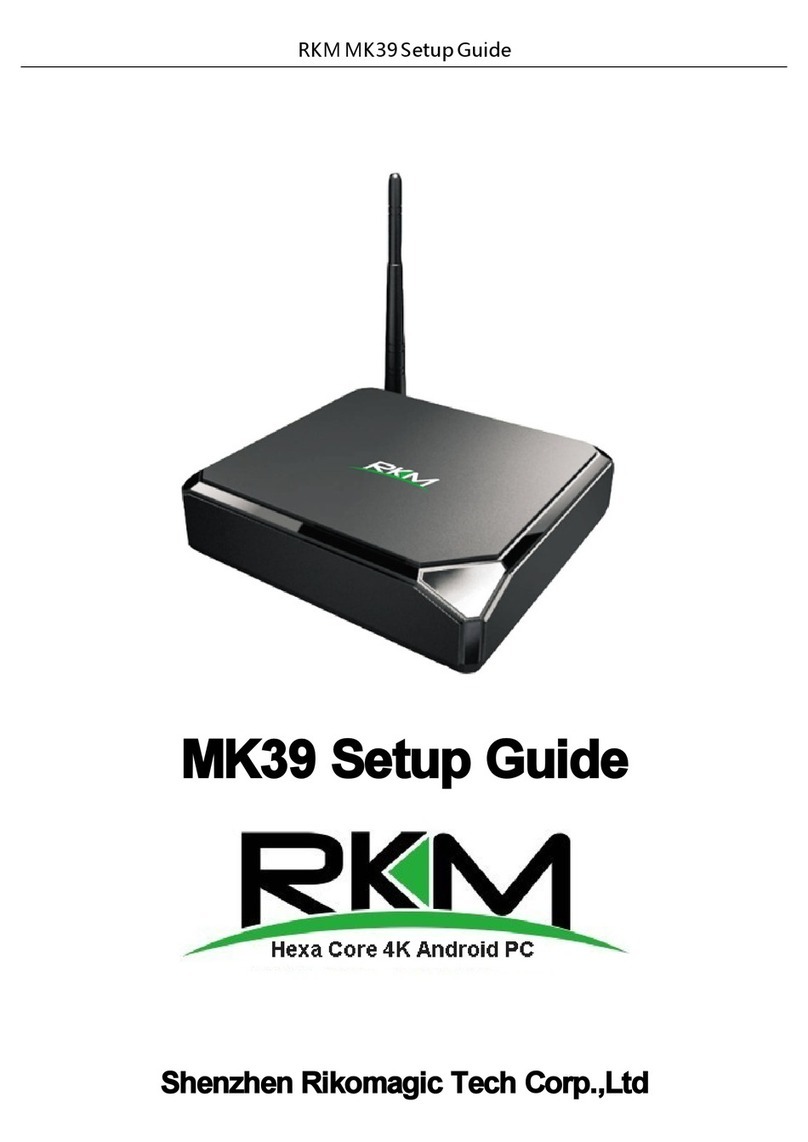 RKM MK39 Setup guide