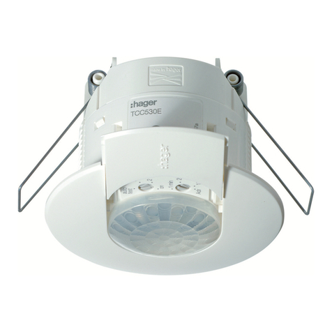 hager TCC510S User manual