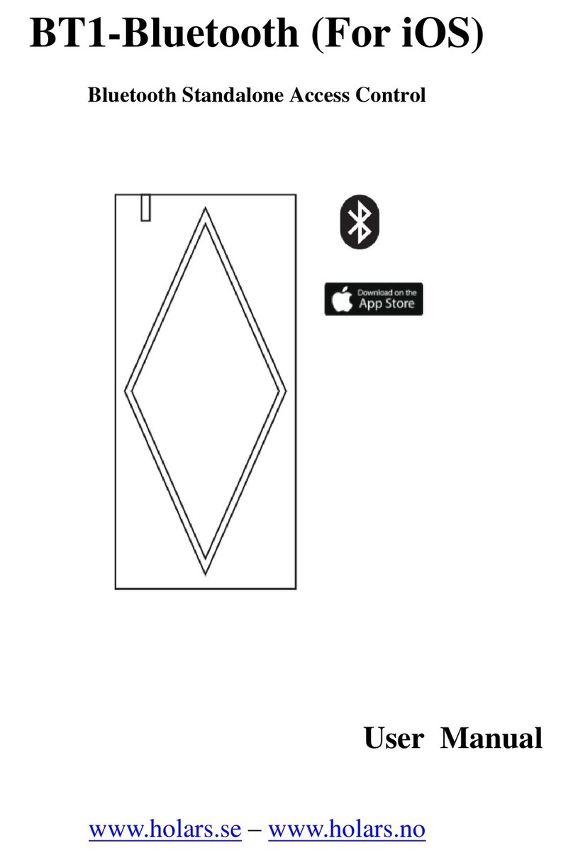 Holars AB BT1-Bluetooth IC user manual