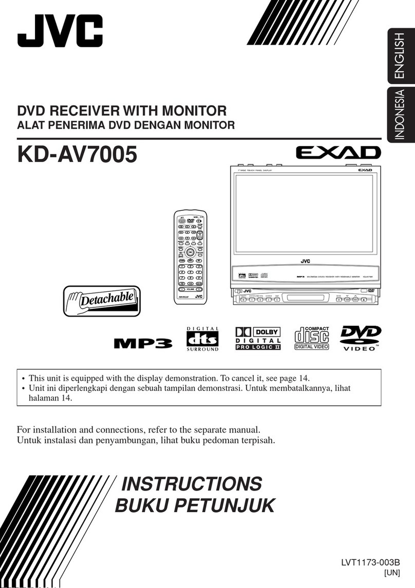 JVC KD-AV7005 User manual