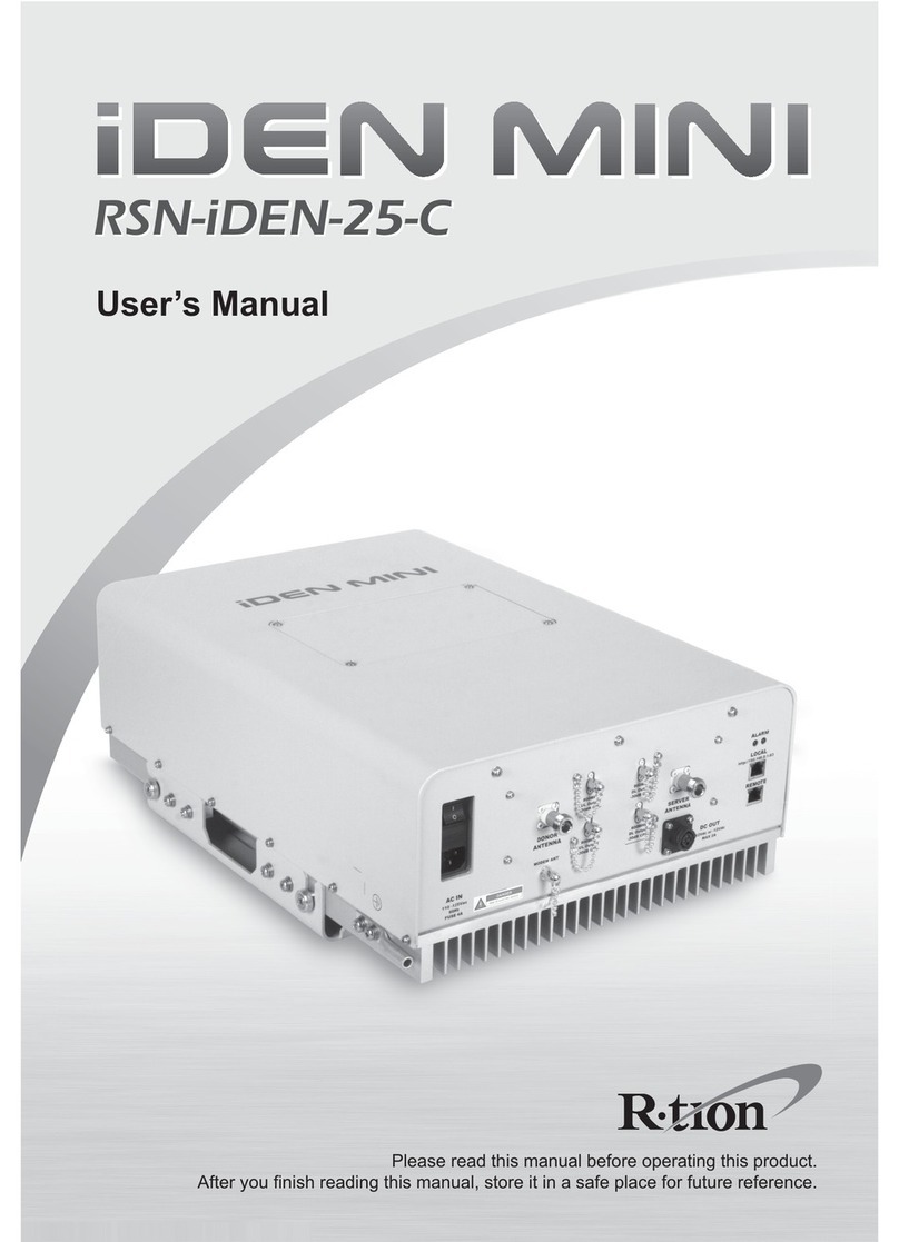 R-tron IDEN MINI RSN-iDEN-25-C user manual