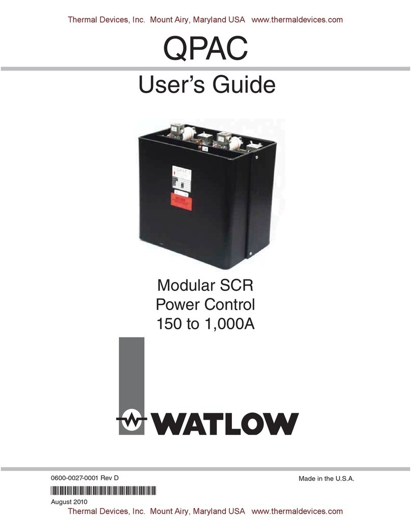 Watlow SCR user guide