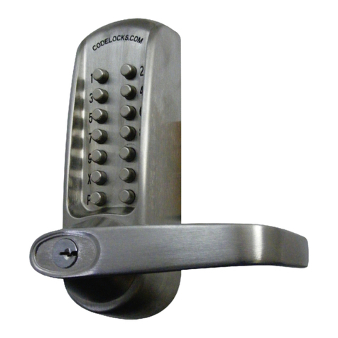 CODELOCKS CL600 User manual