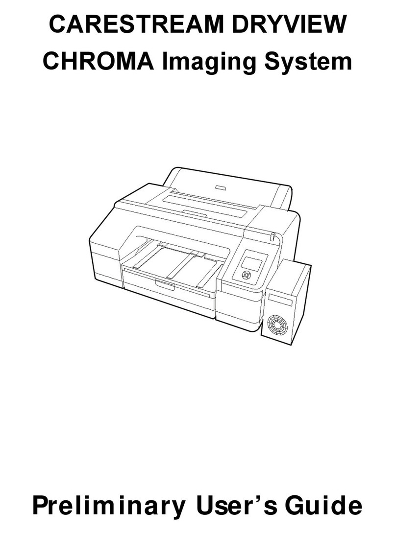 Carestream DRYVIEW CHROMA User manual