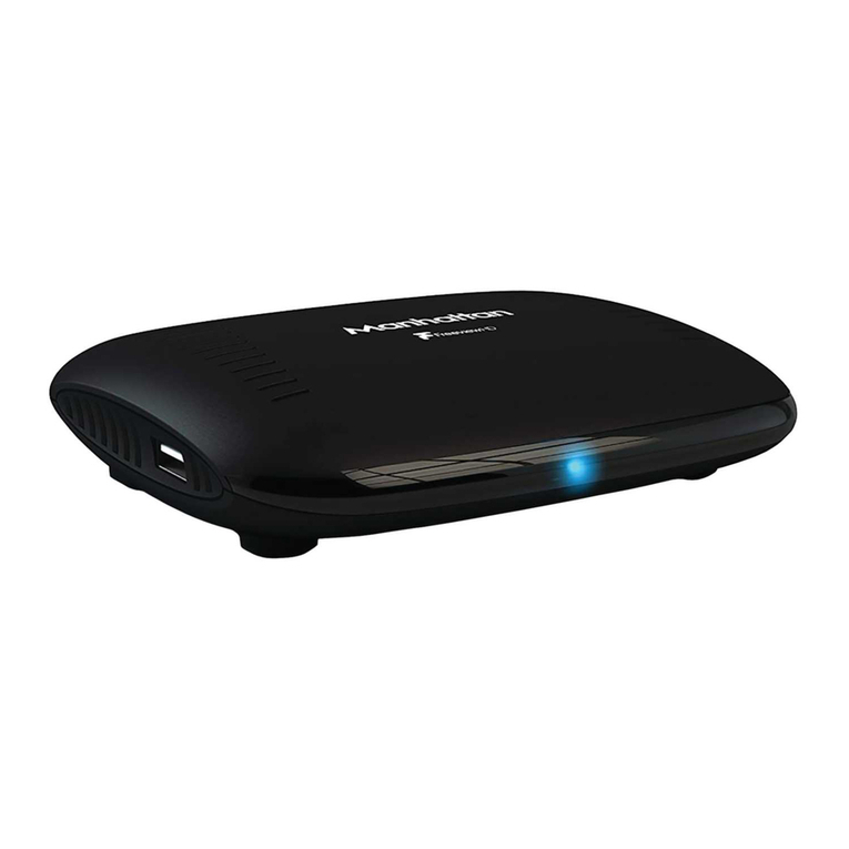 Manhattan T1 Freeview User manual