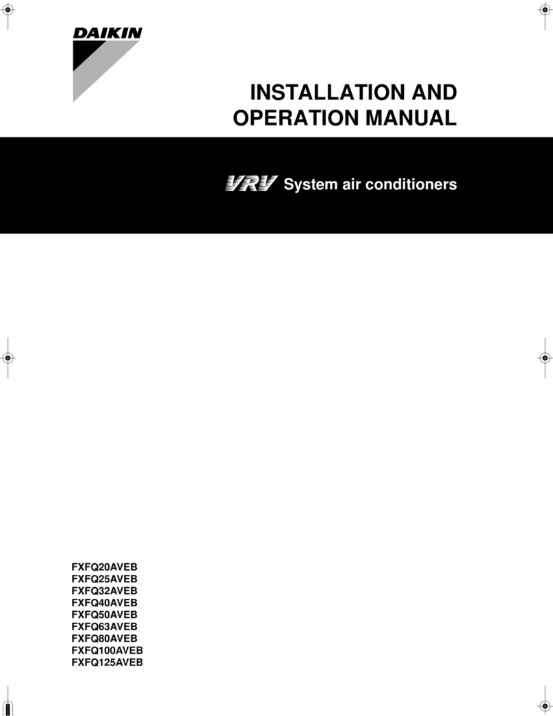 Daikin FXFQ20AVEB User manual