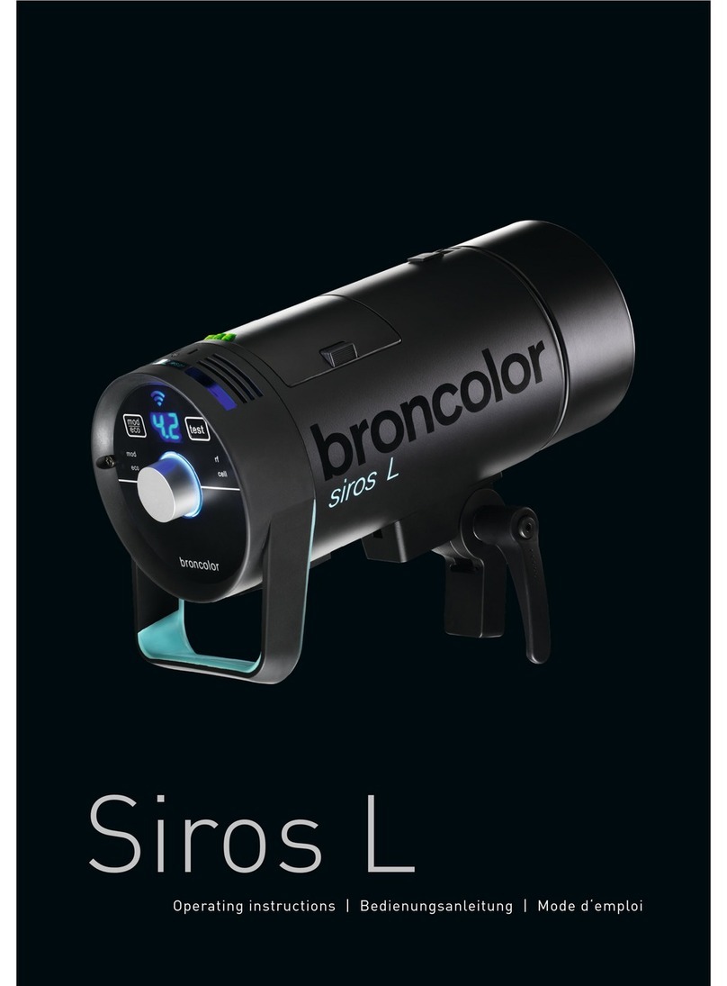 Broncolor Siros 400 L User manual