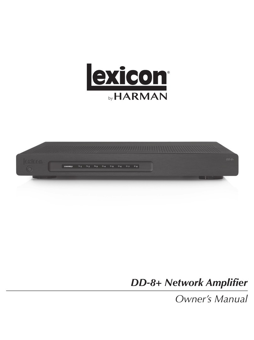 Lexicon DD-8+ owner's manual