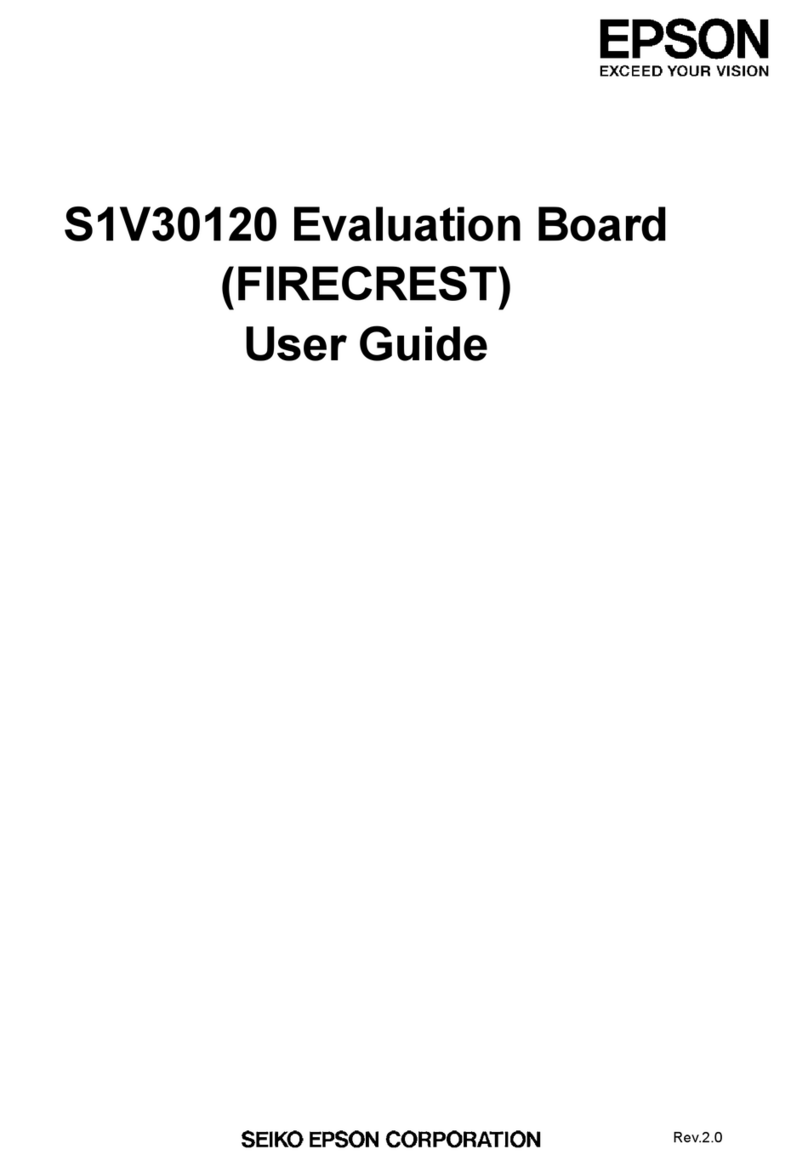 Epson S1V30120 User manual