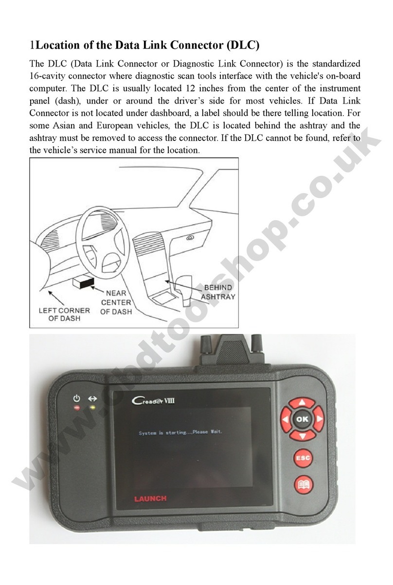 Launchf Creader VIII user manual