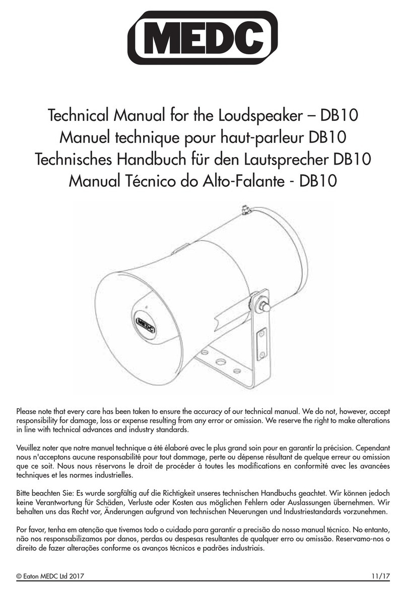MEDC DB10 User manual