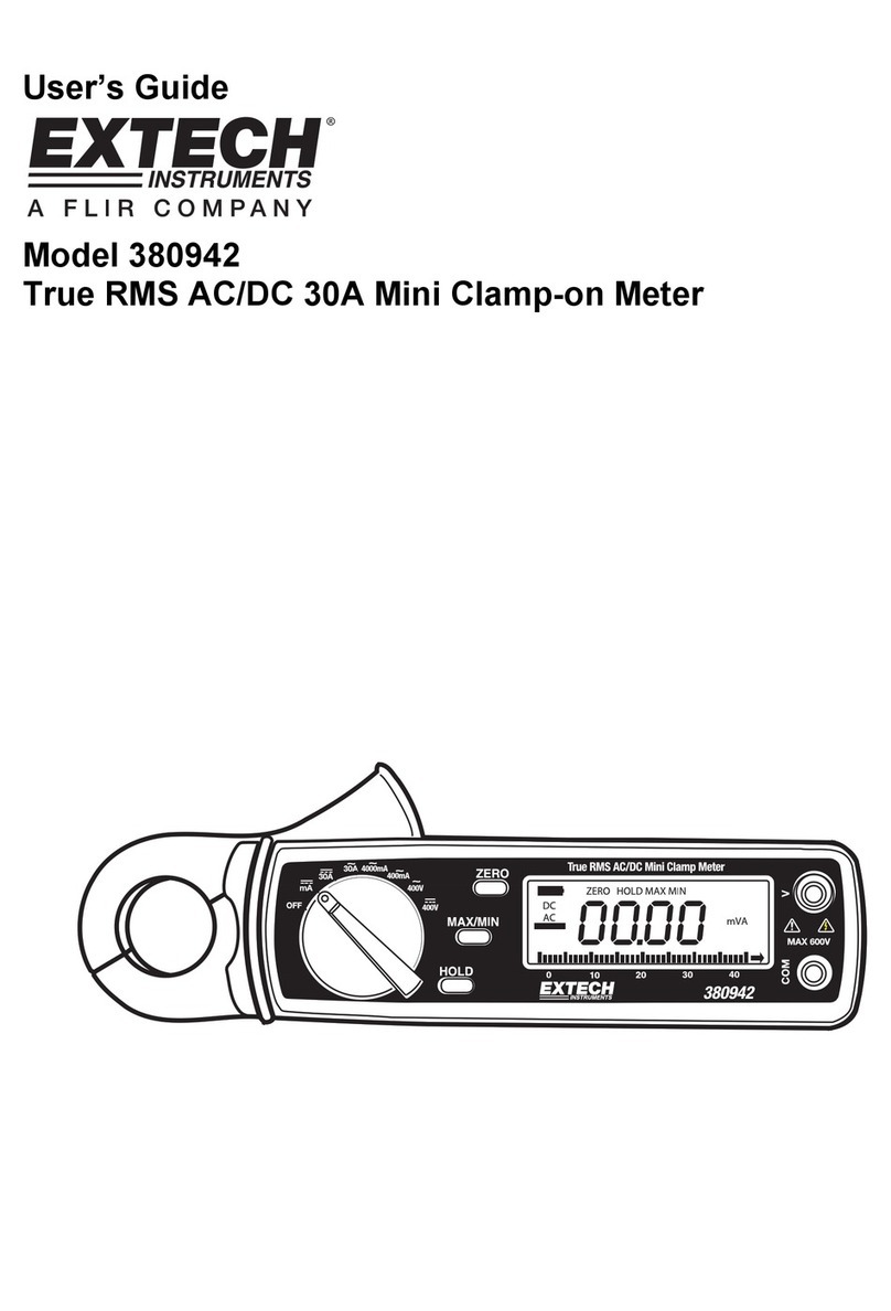 Extech Instruments 380942 User manual