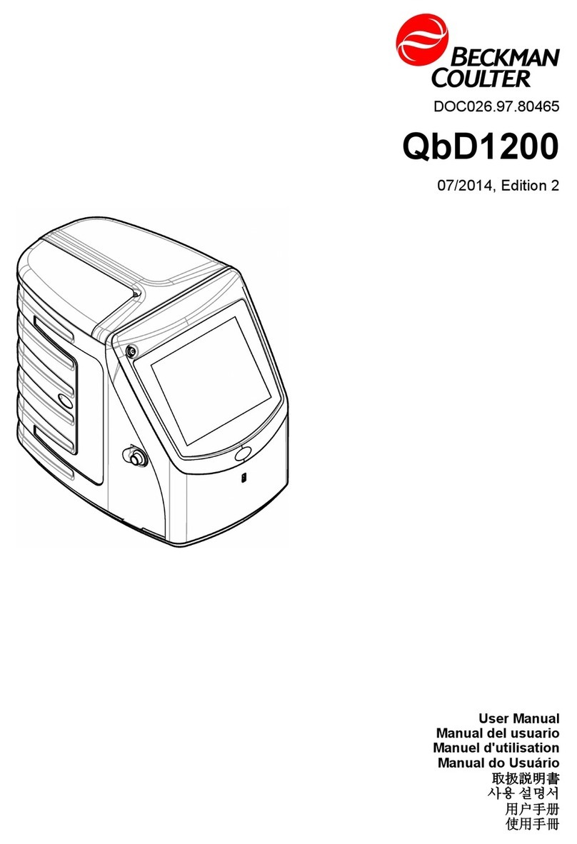 Hach QbD1200 AutoSampler User manual