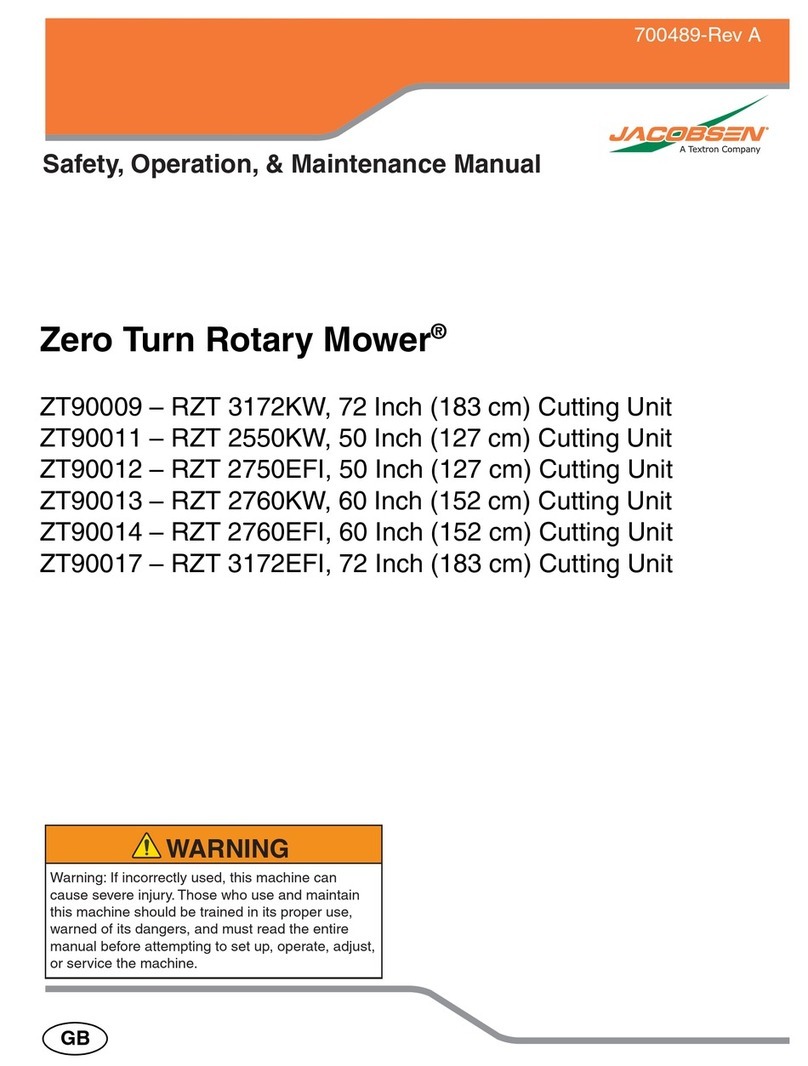 Jacobsen Zero Turn Rotary Mower Guide