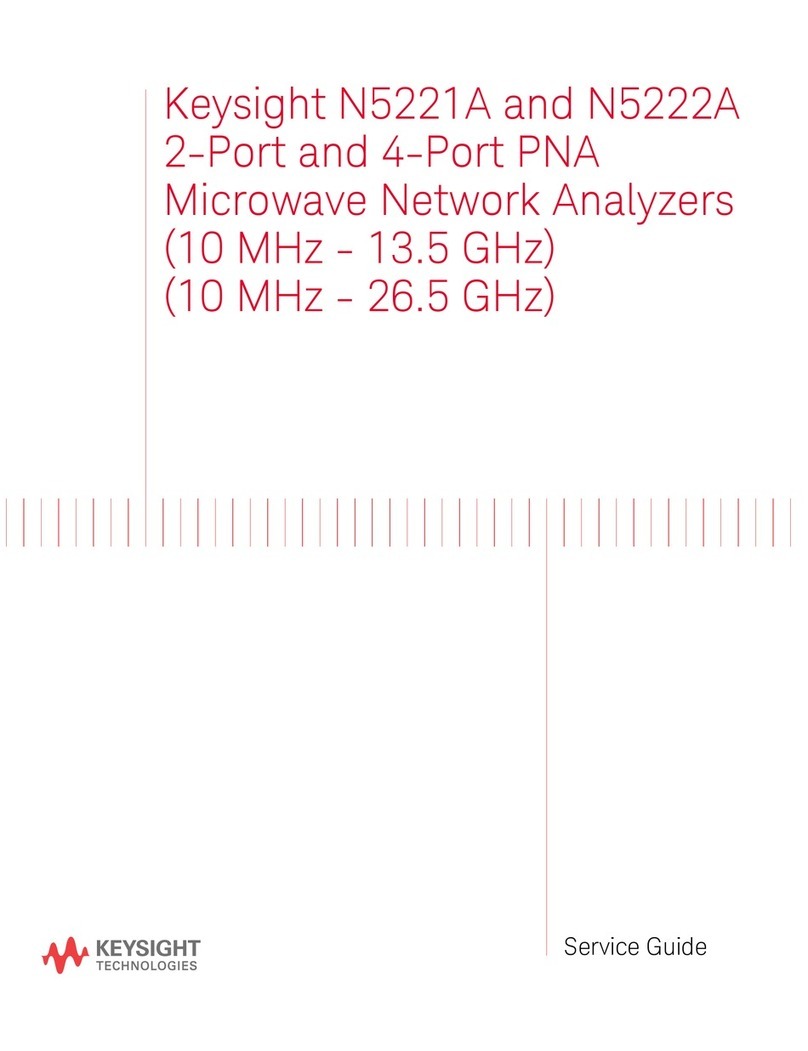 Keysight N5221A User manual