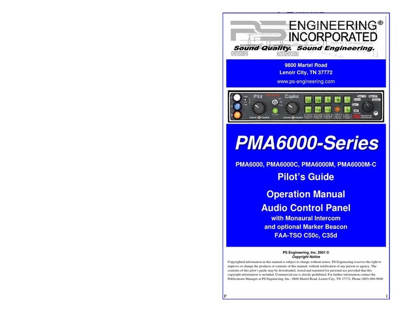Engineering Incorporated PMA6000 User manual
