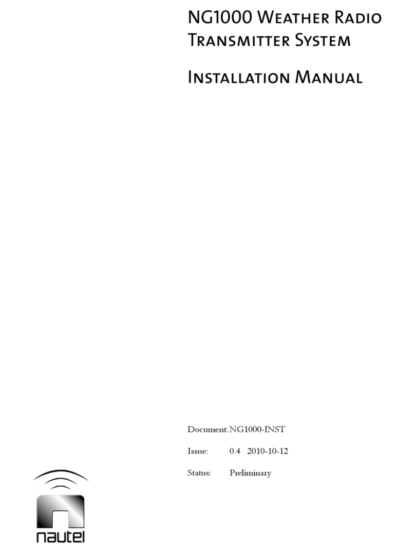 Nautel NG1000 installation manual