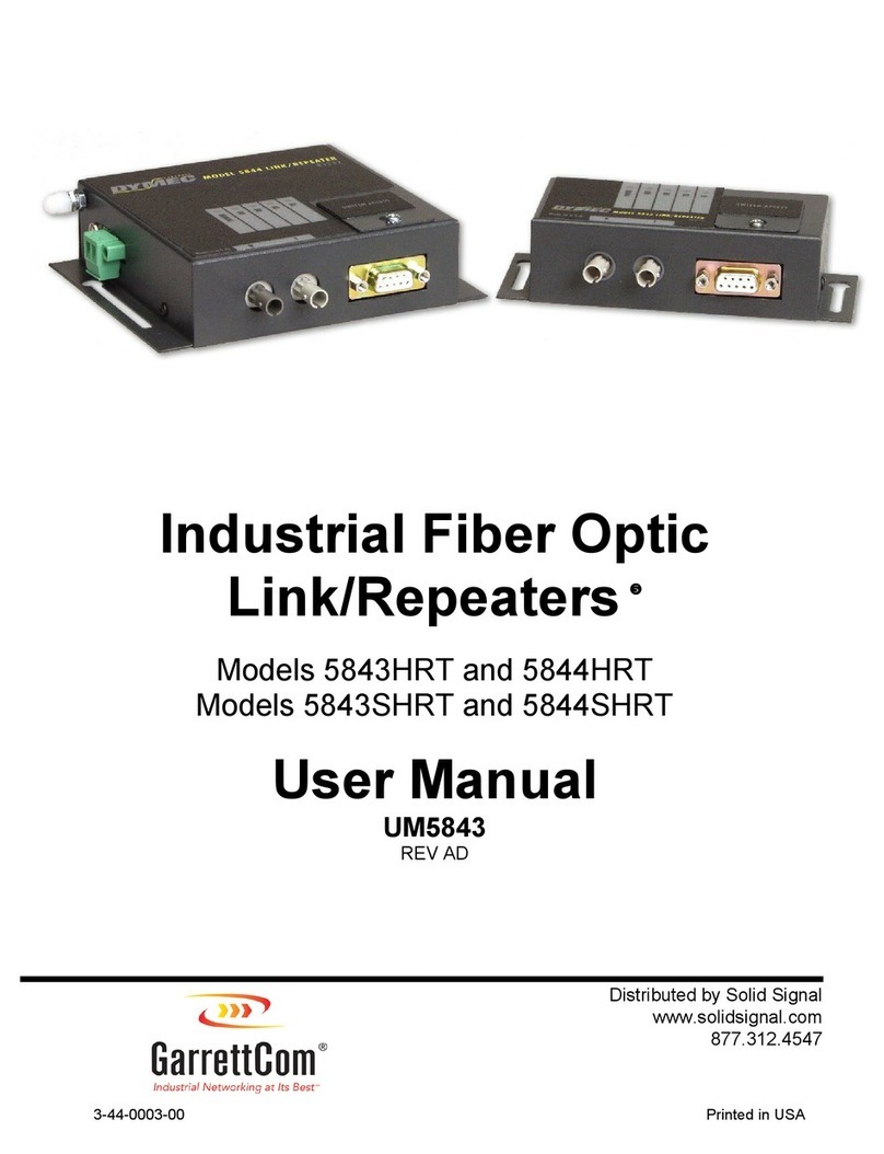 GarettCom 5843HRT User manual