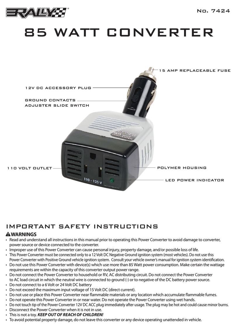 Rally 7424 user manual