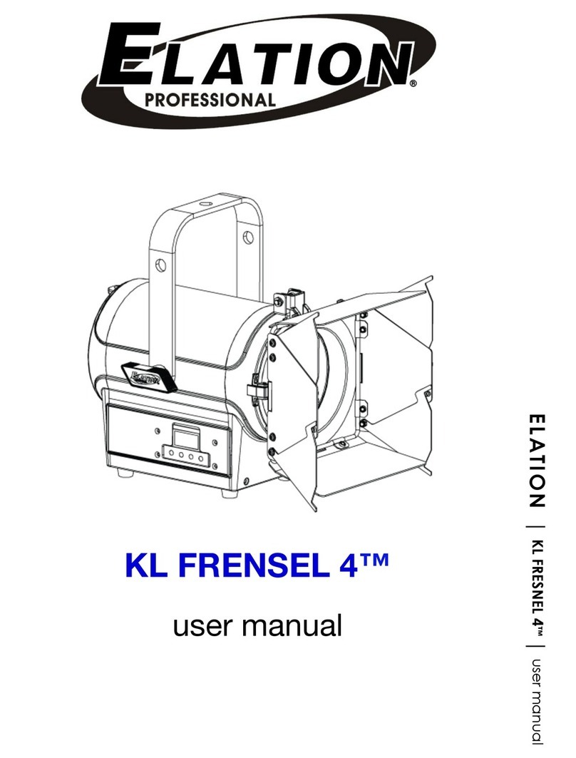 Elation KL FRENSEL 4 user manual