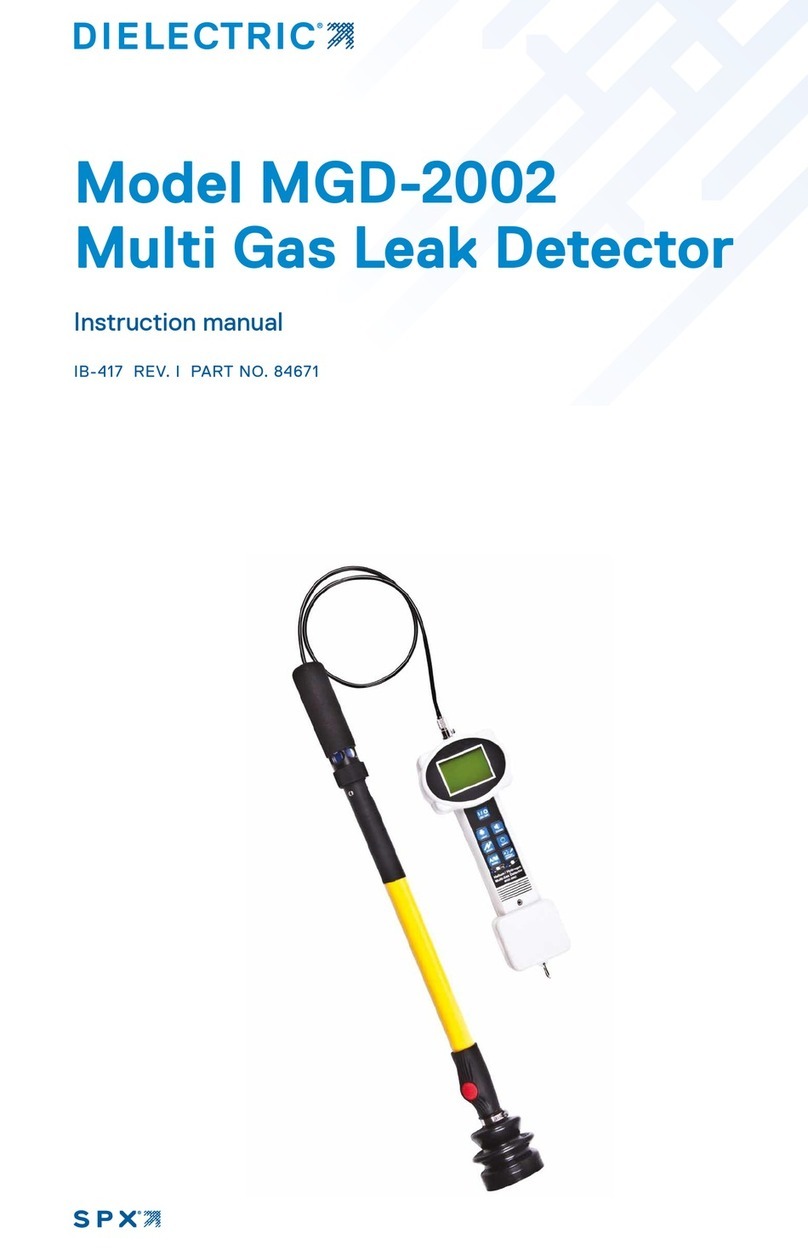 Dielectric MGD-2002 instruction manual